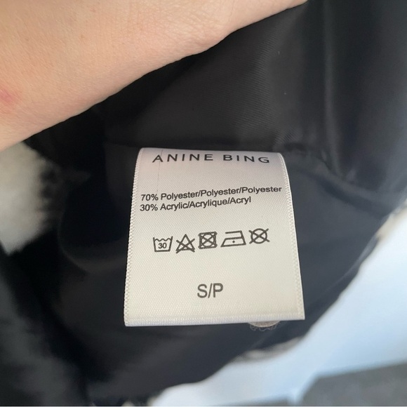 Anine Bing Oakley Jacket Oversized Shacket Size Small - Picture 10 of 10